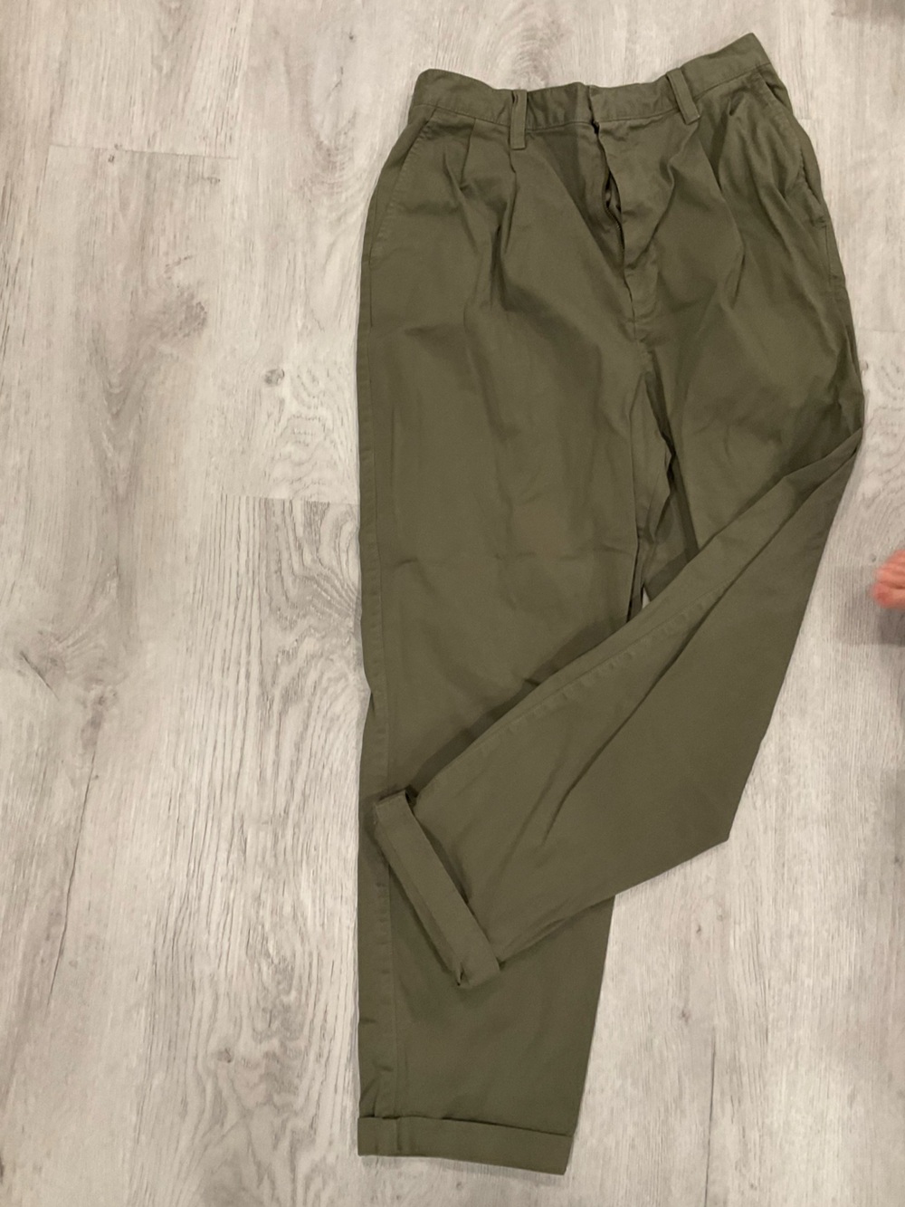 Gap Olive Green Casual Tapered Pants
